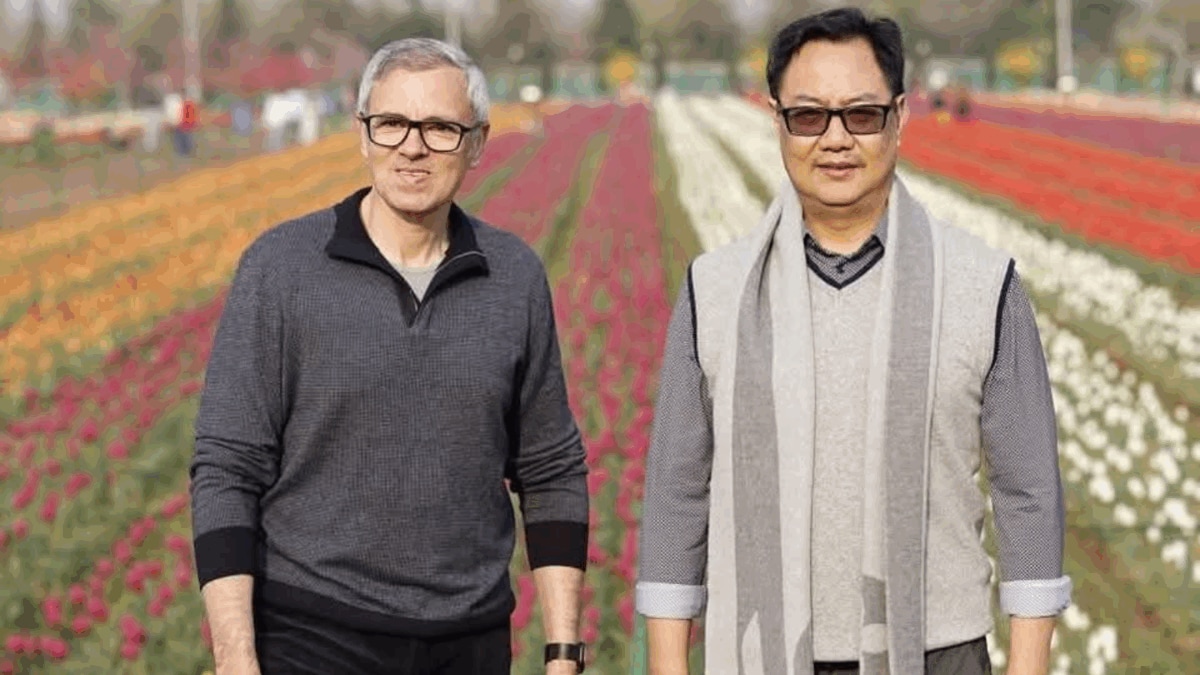 ‘Sensible Leader’: Kiren Rijiju's Rare Praise For Omar Abdullah Over Remarks On Fuel Supplies