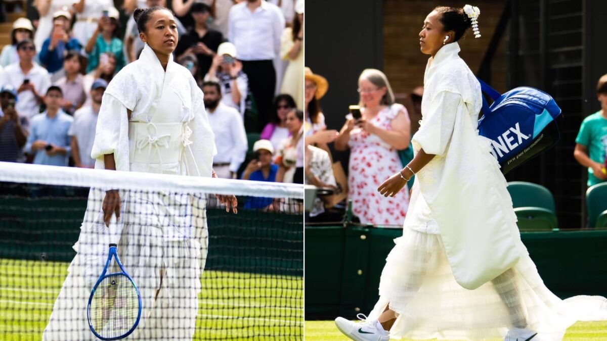 Wimbledon 2026: Naomi Osaka Makes Grand Entrance In A Custom Kimono-Inspired Ensemble