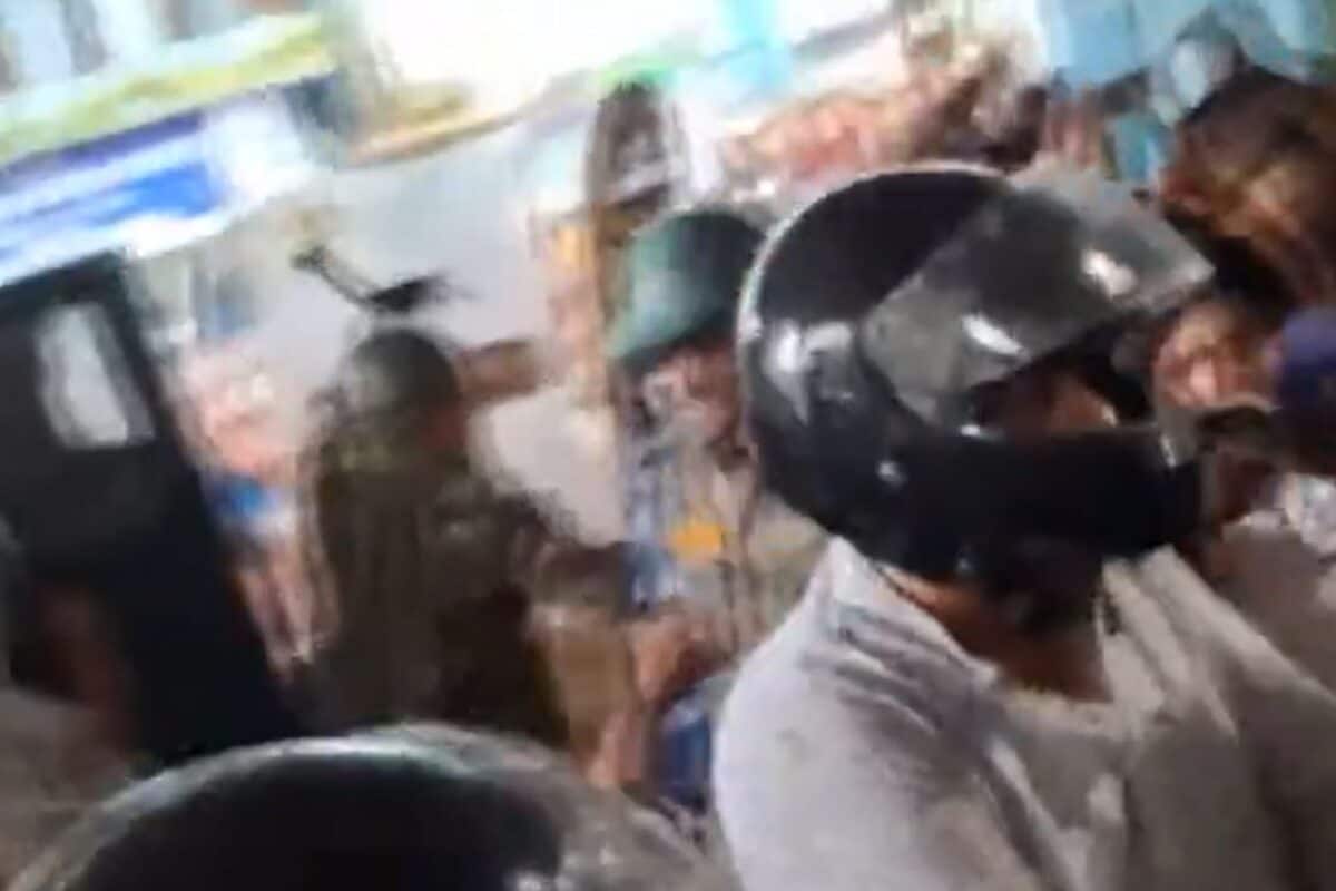TMC’s Udayan Guha Becomes Latest Victim Of Egg Attacks On Mamata Loyalists | Watch