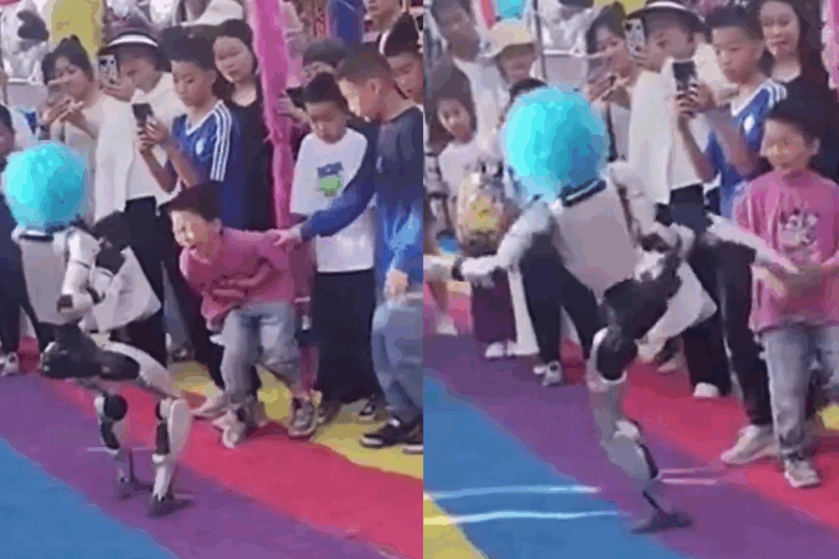Robot Kicks Young Boy In Stomach During Show In China, Internet Reacts: ‘Who’s Responsible?’