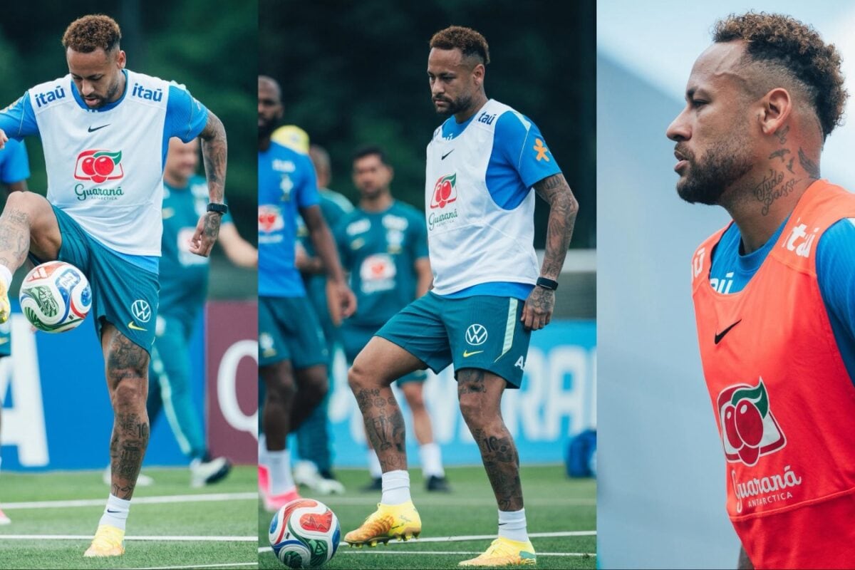 Neymar Trains With Brazil Squad Ahead Of Third FIFA World Cup 2026 Group C Match Against Scotland