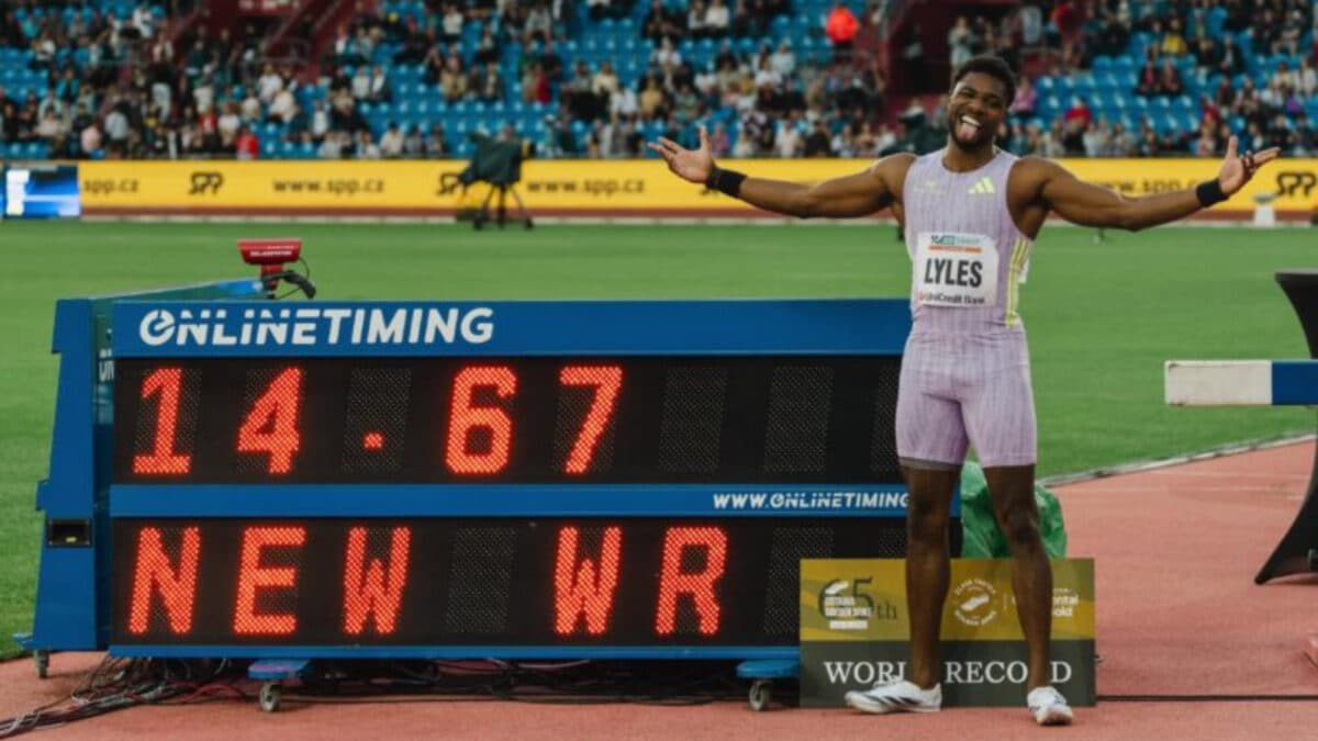 Noah Lyles Rewrites History: Olympic Champion Sets World’s Fastest-Ever 150m Lap