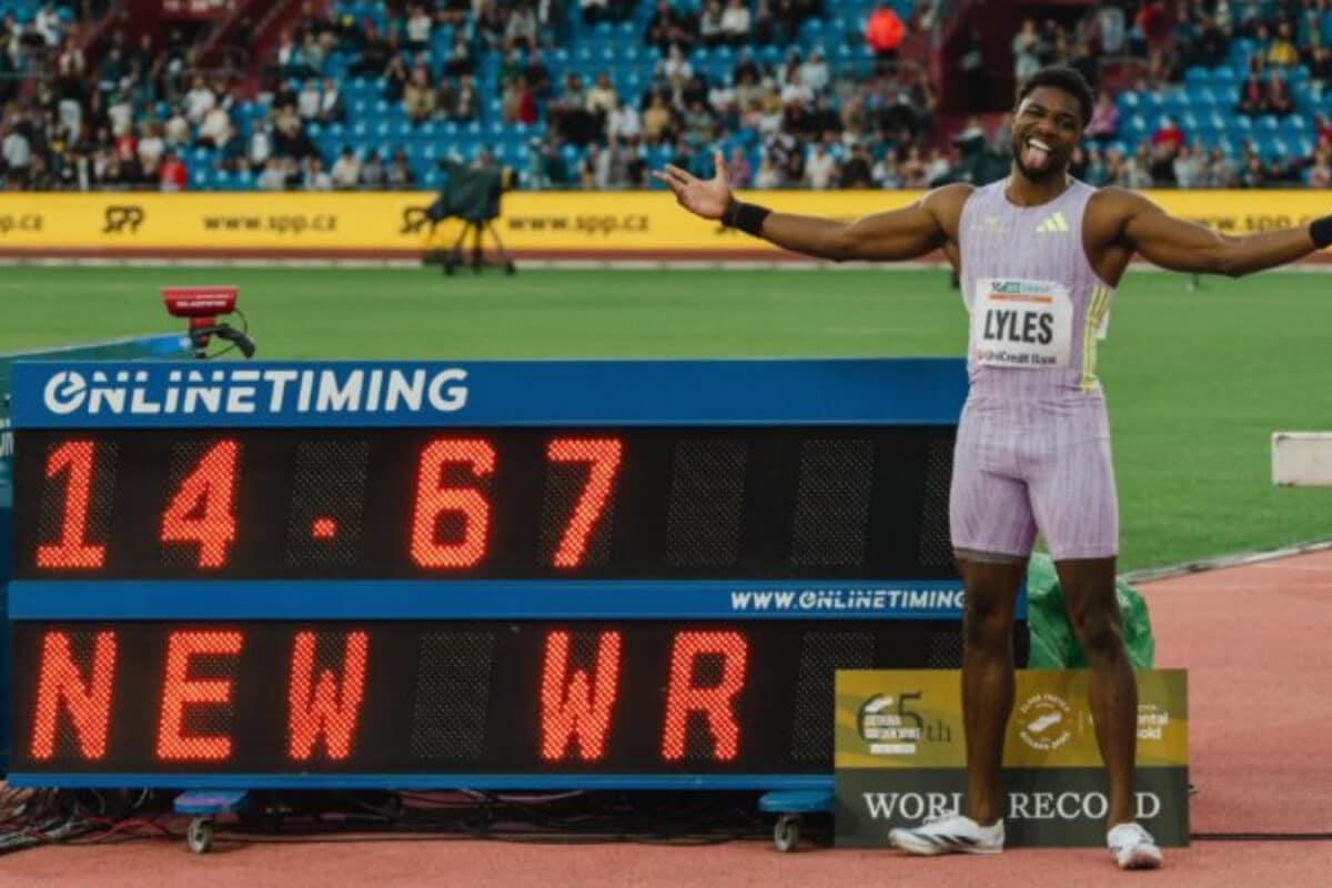 Noah Lyles Rewrites History: Olympic Champion Sets World’s Fastest-Ever 150m Lap