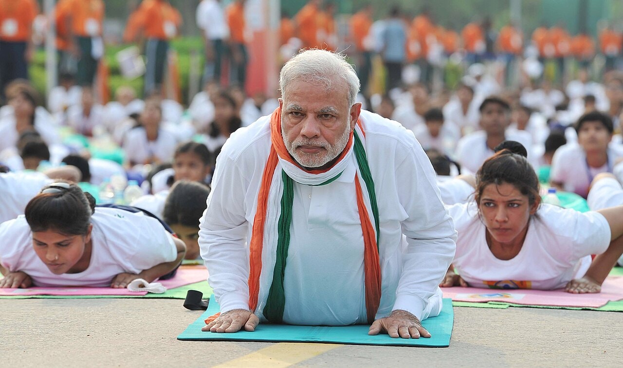 A Look At PM Modi's Yoga Day Celebrations Over The Years A Look At PM Modi's Yoga Day Celebrations Over The Years