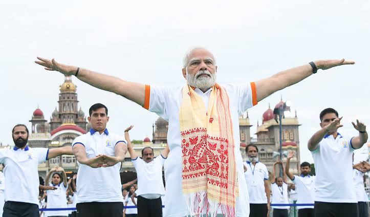 A Look At PM Modi's Yoga Day Celebrations Over The Years A Look At PM Modi's Yoga Day Celebrations Over The Years