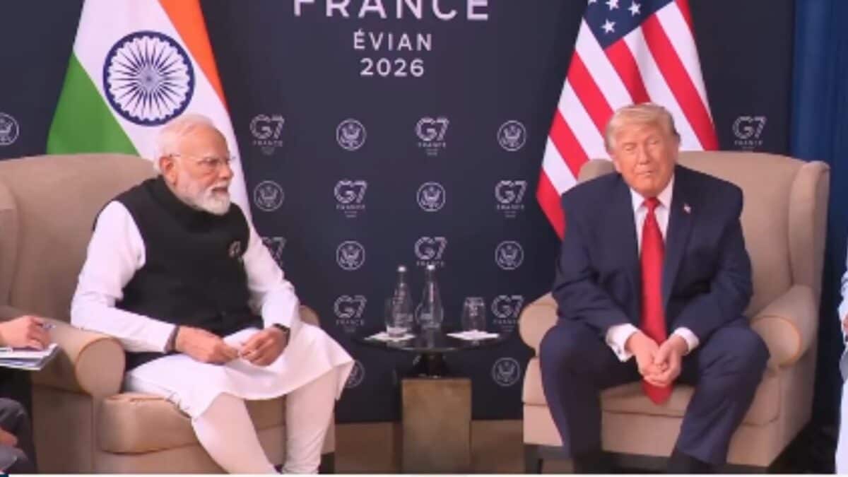 PM Modi Meets President Trump In France: 'Keeping Hormuz Open Vital For Global Economy'