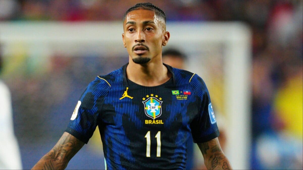 Bad News For Brazil! Raphinha To Remain Out Of Action For 2 Weeks Due To Thigh Injury
