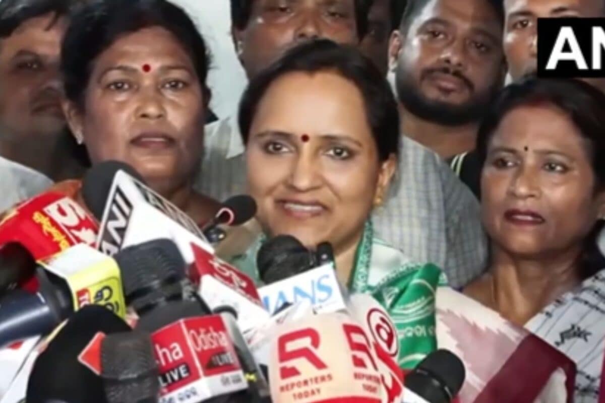 VK Pandian's Wife Sujata Rout Joins Naveen's Patnaik's Biju Janata Dal