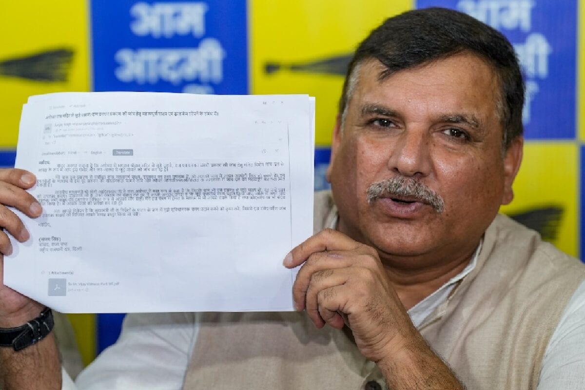AAP's Sanjay Singh Submits Documents On Alleged Ram Mandir Land Deal Irregularities To SIT