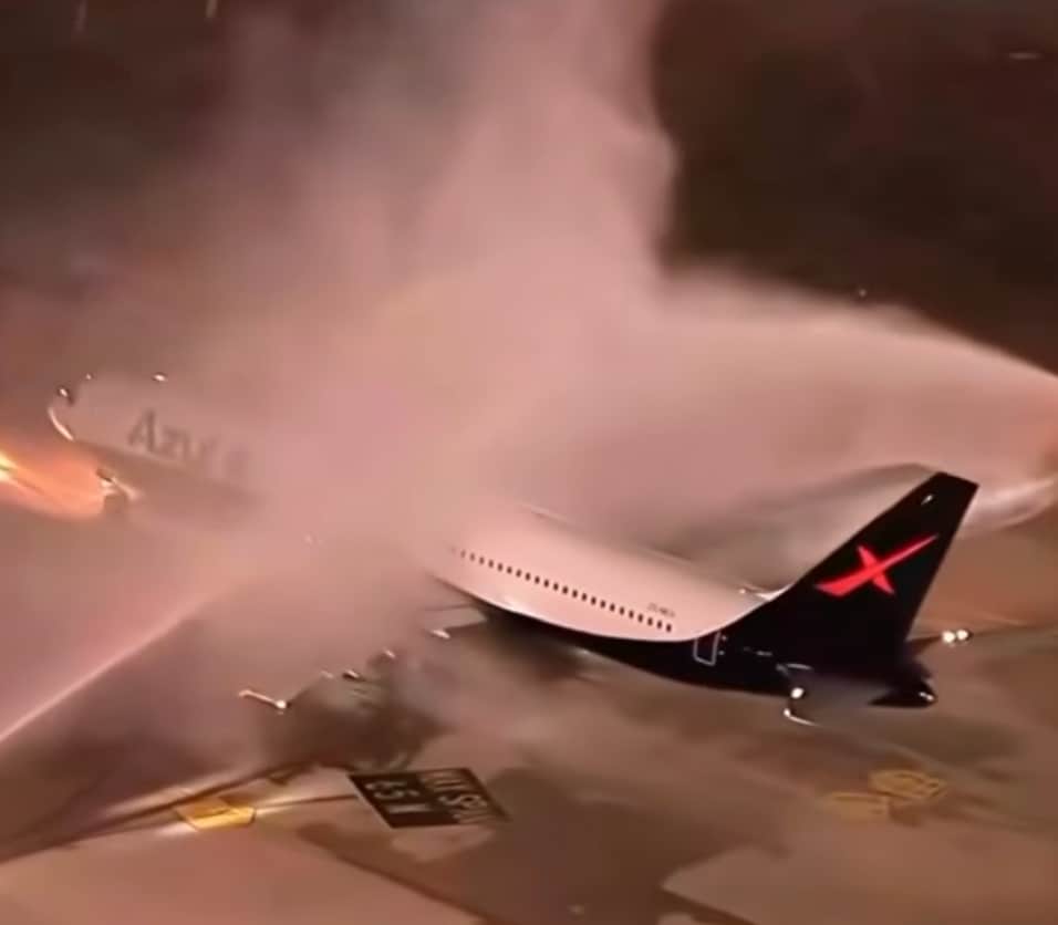 Brazil's Team Plane Receives A Unique Send-Off Ahead Of FIFA World Cup 2026