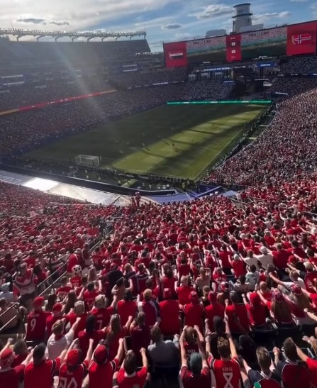 Norway’s Viking Row Becomes The Tournament’s Biggest Fan Trend