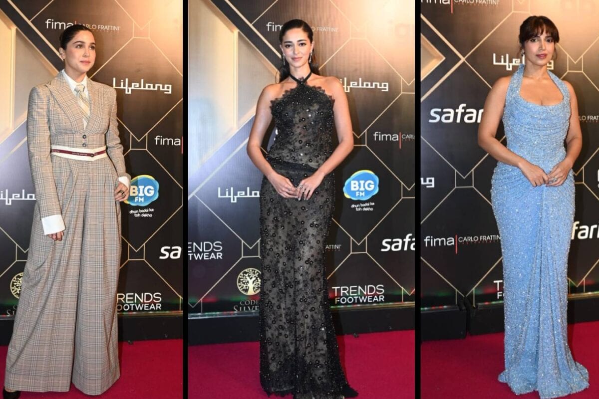 Ananya Panday, Bhumi Pednekar, Sharvari: Bollywood Divas Stun At Awards Night | Photos