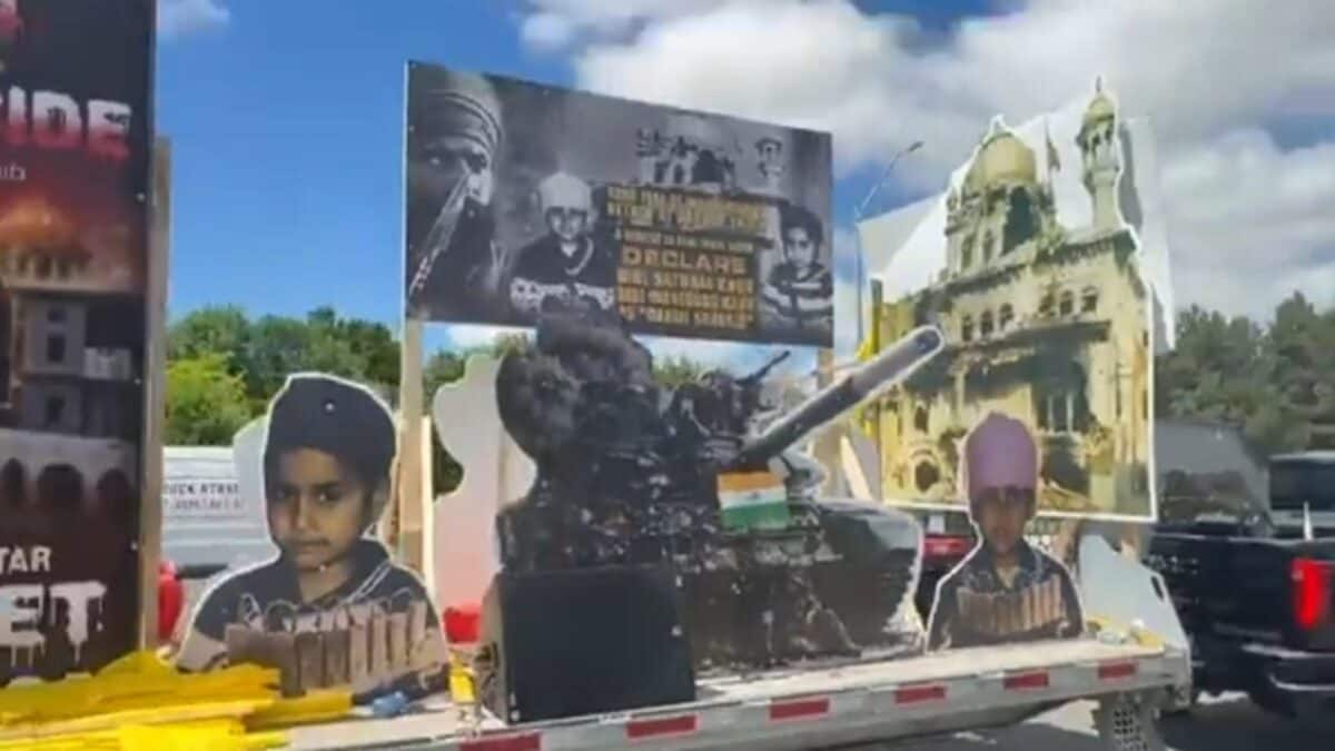 Children In ‘Suicide Vests’, Indira Gandhi Assassination Tableau Seen At Sikh Parade In Canada