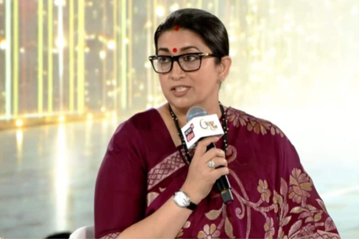 'Proves How Undemocratic Congress Is': Smriti Irani Reacts To Ashok Gehlot's 'Ban BJP' Remark