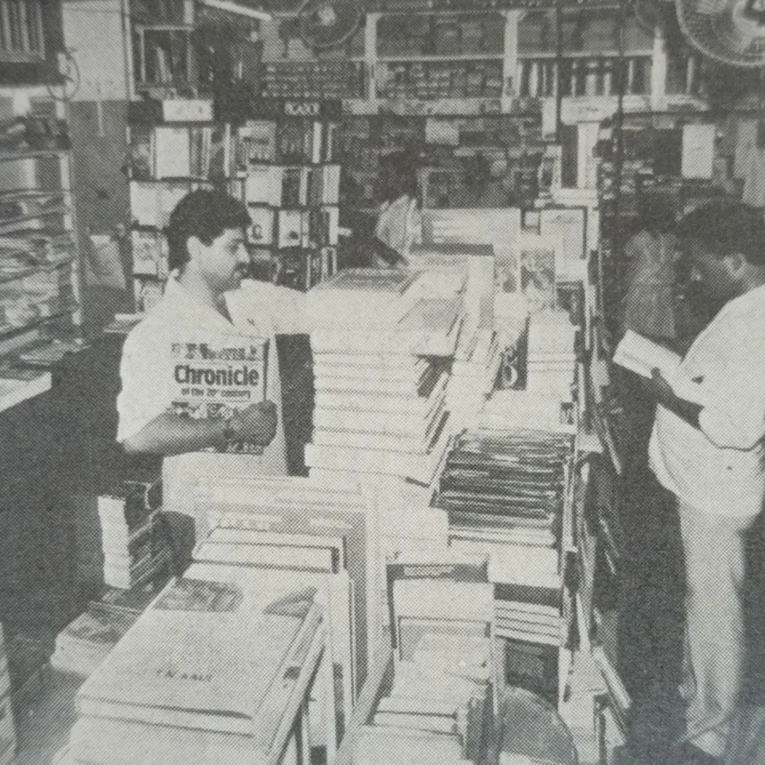 The Birth of the Children of Bahrain In about 1953, Balraj heard that the shops in Khan Market were being set aside for refugees. With the help of his employer, he acquired a small shop and opened a bookstore in Harrisons. What started as a humble bookstore eventually became one of Delhi's most popular literary venues. The Birth of the Children of Bahrain In about 1953, Balraj heard that the shops in Khan Market were being set aside for refugees. With the help of his employer, he acquired a small shop and opened a bookstore in Harrisons. What started as a humble bookstore eventually became one of Delhi's most popular literary venues.