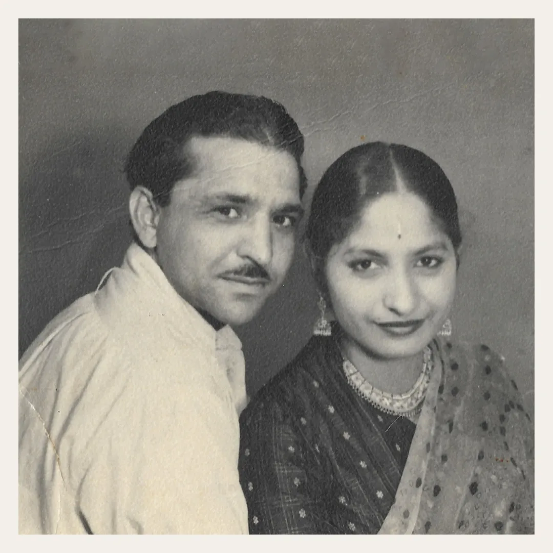 A Story Born from Partition The story of Bahrainis begins in 1947 during partition. Balraj Bahri, then 19, migrated from Malakwal in present-day Pakistan, while Bhag Gulyani, 16, arrived in Delhi from Dera Ismail Khan. Like millions of refugees rebuilding their lives after displacement, the two families settled in Kingsway camp in Delhi. A Story Born from Partition The story of Bahrainis begins in 1947 during partition. Balraj Bahri, then 19, migrated from Malakwal in present-day Pakistan, while Bhag Gulyani, 16, arrived in Delhi from Dera Ismail Khan. Like millions of refugees rebuilding their lives after displacement, the two families settled in Kingsway camp in Delhi.