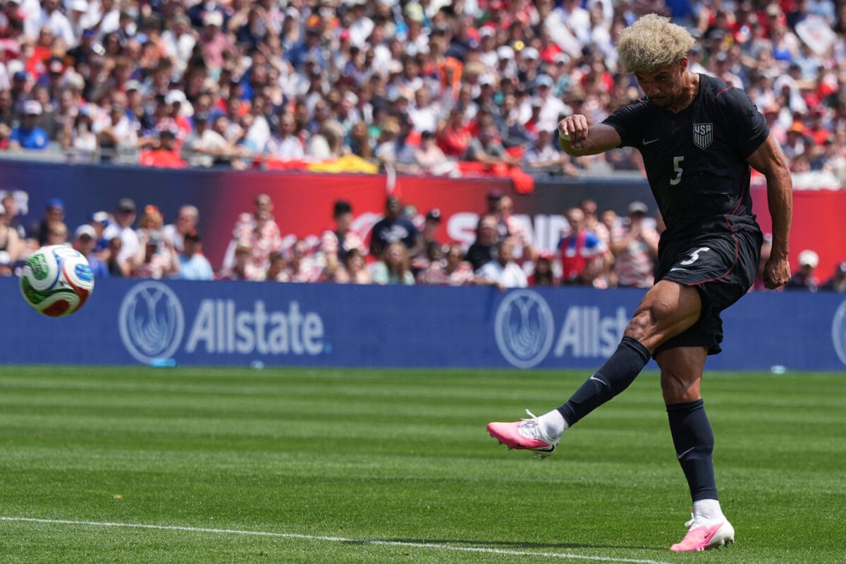 USMNT's Antonee Robinson’s Thunderbolt And Backflip Steal The Show Against Germany | WATCH