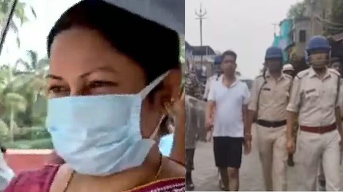 Trinamool's 'Pushpa' Jahangir Khan's Wife Arrested For Attacking Cops To Free Him