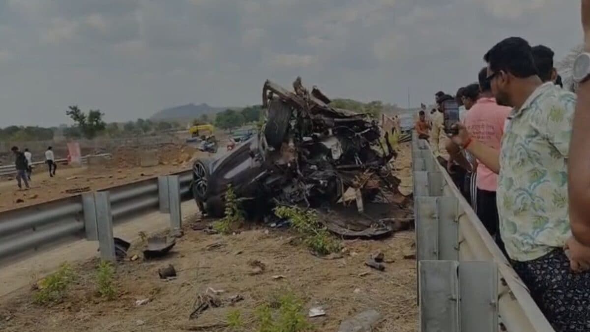 Birthday Party Ends In Horror: BMW Crash On Mumbai-Delhi Expressway Kills Two