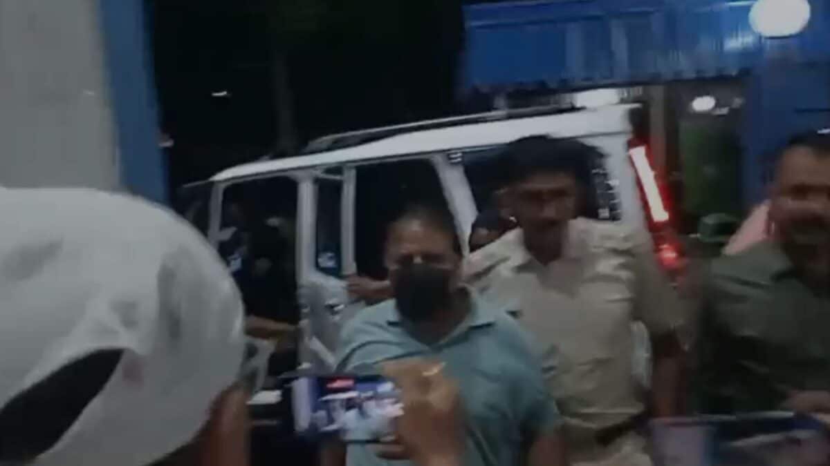 ‘Chor-Chor’ Slogans, Egg Attack On Ex-TMC MLA Ramendu Sinharay In Hooghly