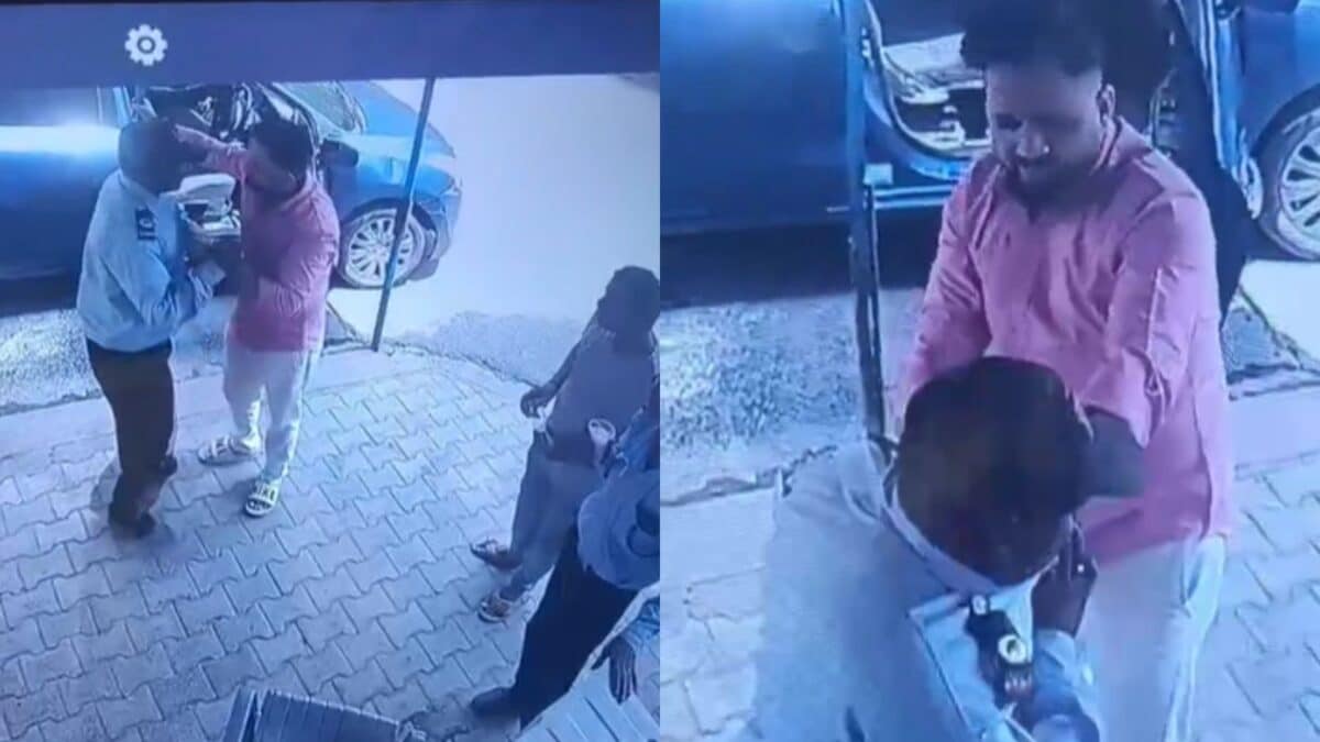 Dwarka Resident Accused Of Assaulting Security Guard; FIR Registered After CCTV Footage Goes Viral