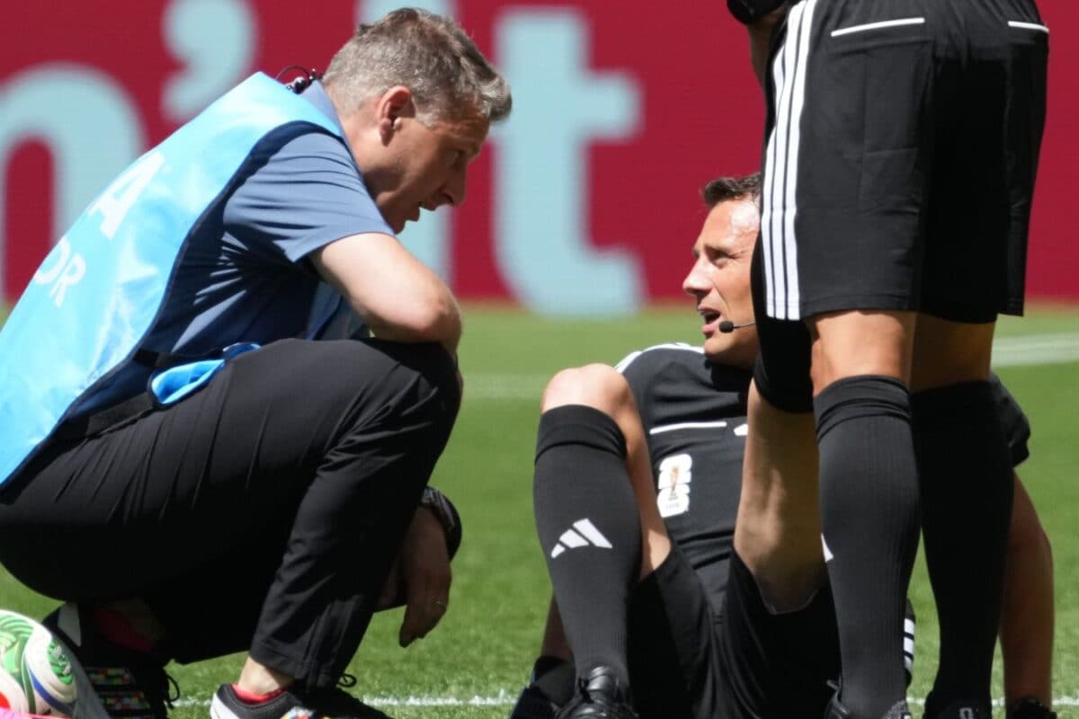 Ref Down! Man In The Middle Felix Zwayer Cramps Up During USA's Win Over Australia