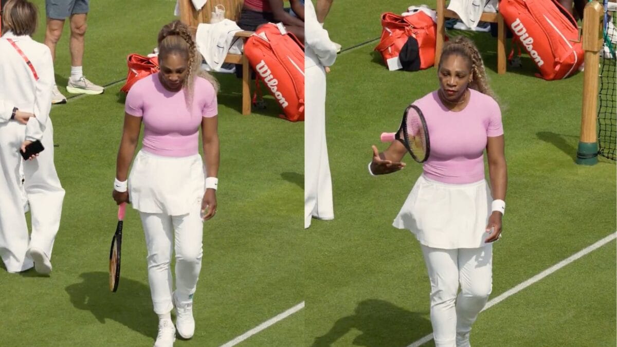 Serena Williams Thrills Fans At Queen's Ahead Of Blockbuster Return