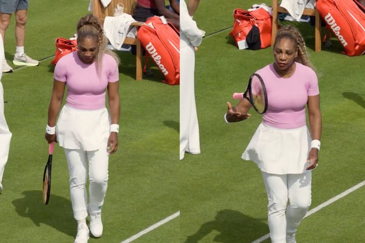 Serena Williams Thrills Fans At Queen's Ahead Of Blockbuster Return