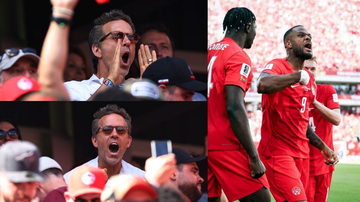 Ryan-Delirium! Reynolds Revels In Larin's Leveller For Canada Against Bosnia | Watch