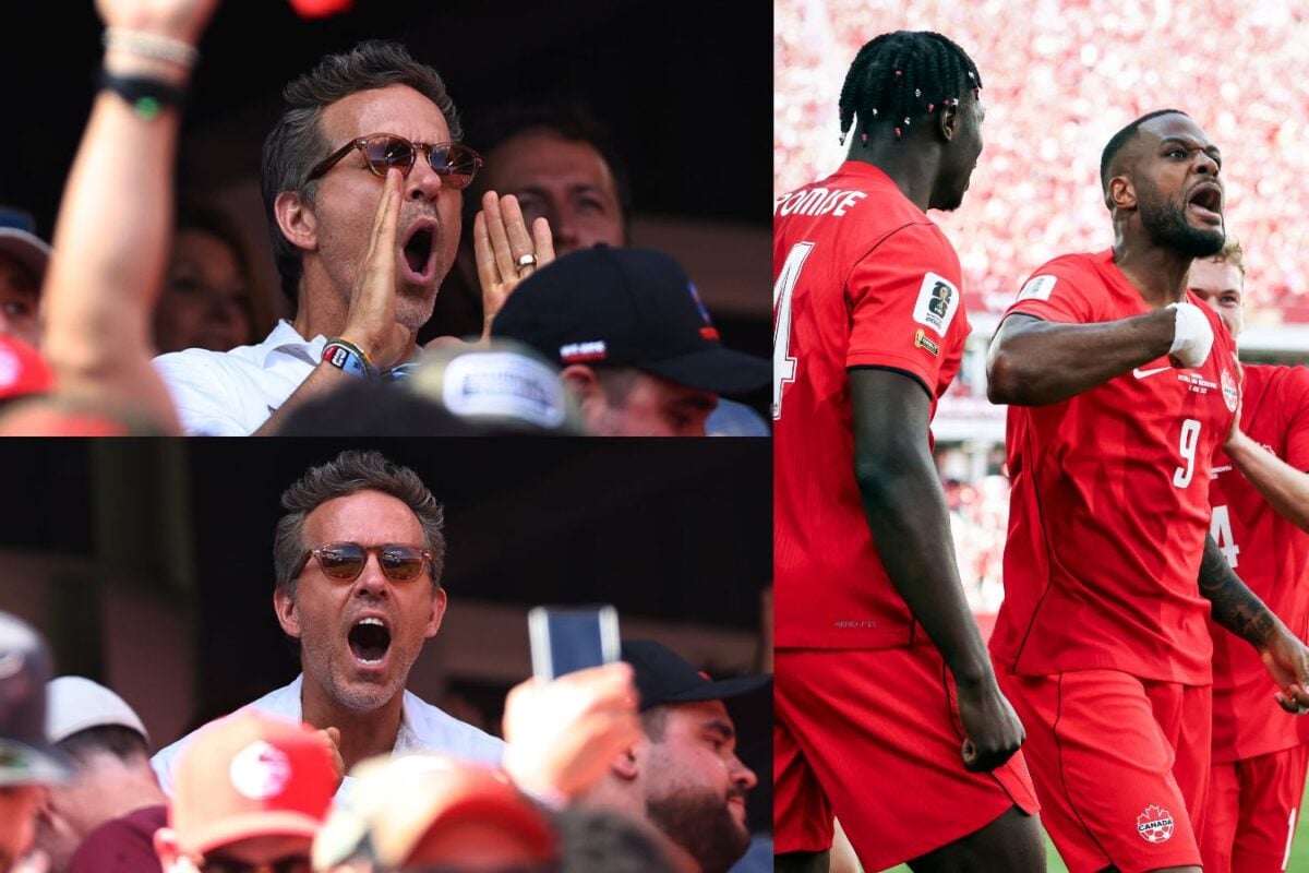 Ryan-Delirium! Reynolds Revels In Larin's Leveller For Canada Against Bosnia | Watch