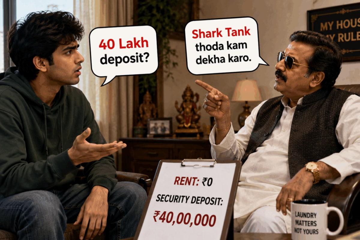 ‘Shark Tank Thoda Kam Dekha Karo’: Bengaluru Landlord Demands Rs 40 Lakh Security Deposit, Zero Rent; Tenant’s Reply Goes Viral