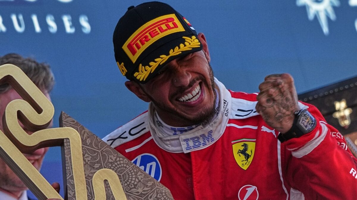 Lewis Hamilton's Four-Word X Post After Winning Barcelona Grand Prix Goes Viral