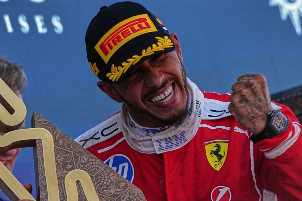 Lewis Hamilton's Four-Word X Post After Winning Barcelona Grand Prix Goes Viral