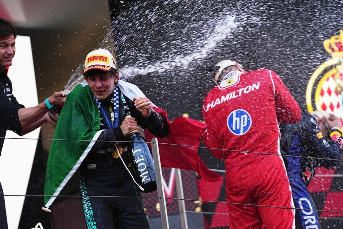 Teen Star Kimi Antonelli Rules Monaco Chaos, Defeats Lewis Hamilton