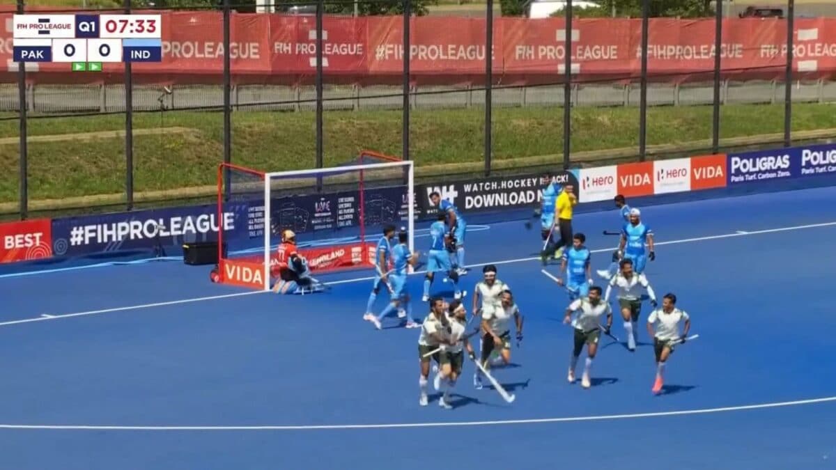 India-Pakistan Players High-Five Ahead Of Marquee Clash In FIH Pro League