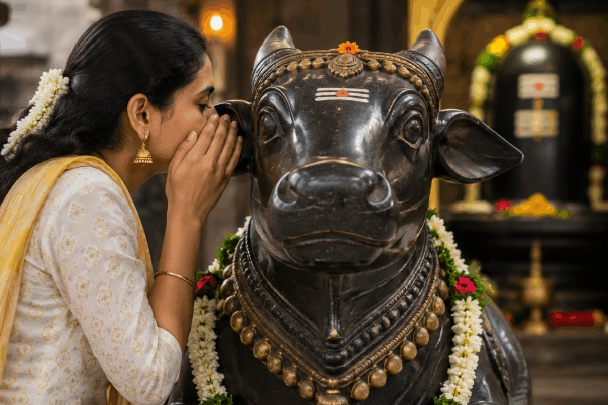 The Right Way To Whisper Your Wish To Nandi At A Shiva Temple, Most Devotees Don't Know This