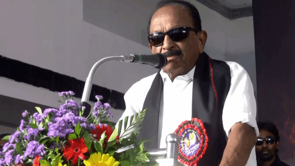MDMK Quits DMK-Led Alliance After 9 Years, Cites Compromise On 'Ideology, Principles'