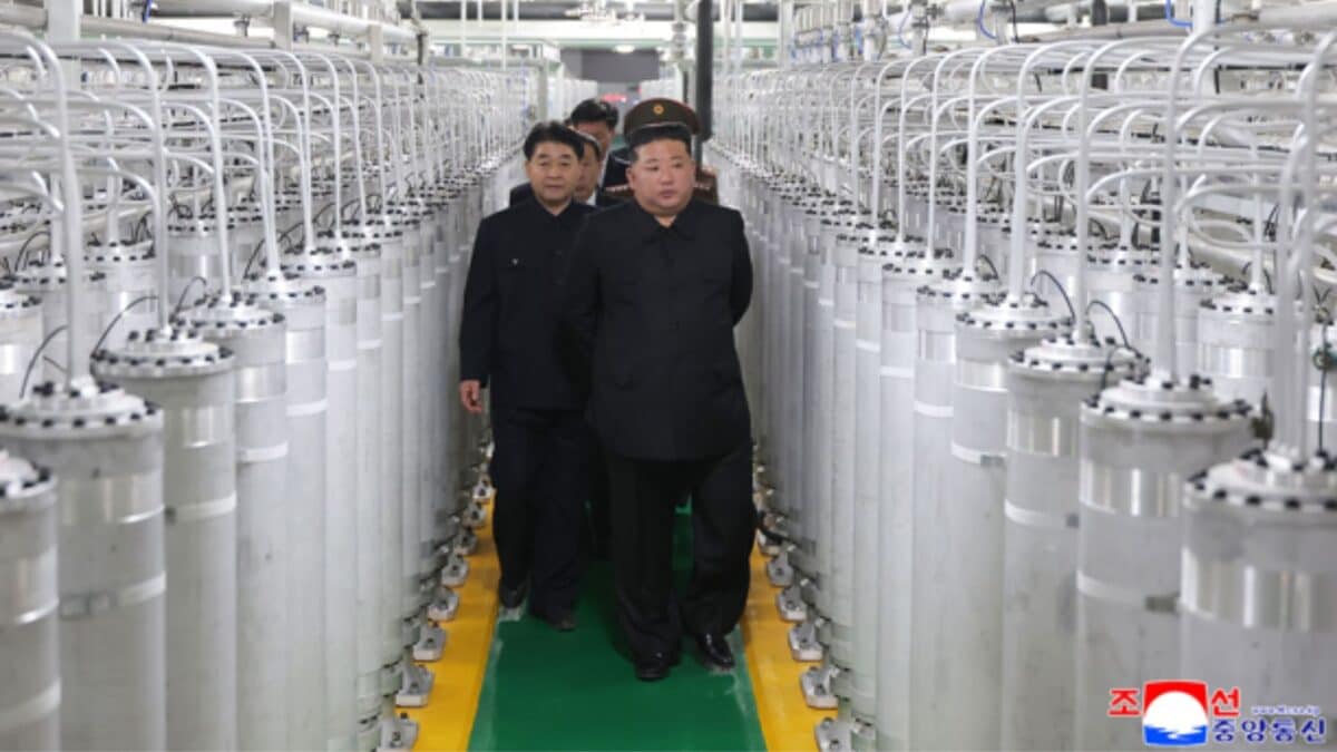 Kim Jong Un Shows Off Nuclear Fuel Plant, Vows To Expand Arsenal At 'Exponential Rate'