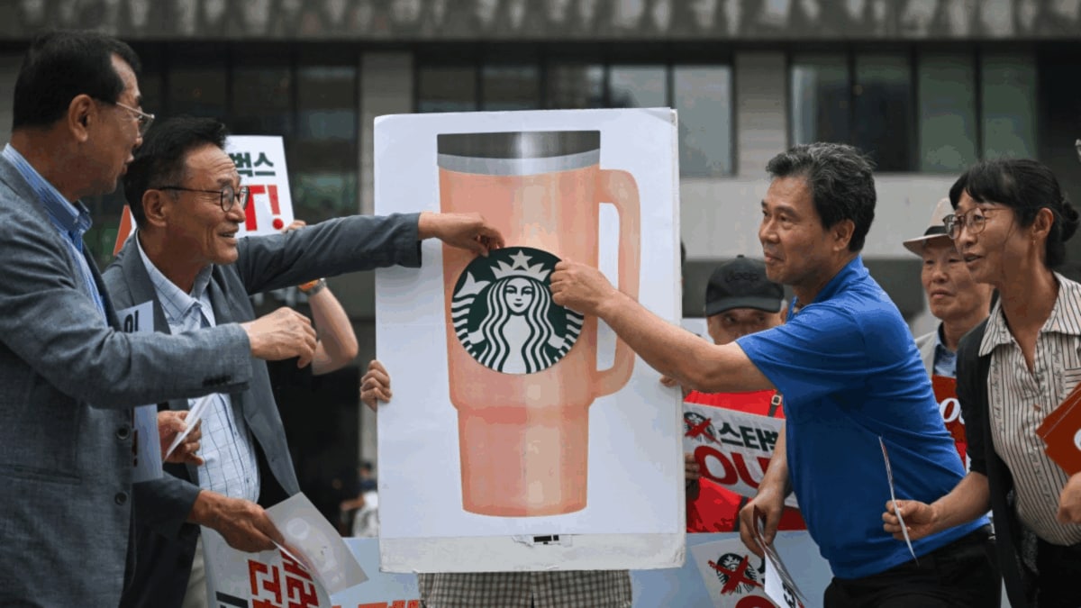 How A Starbucks Tumbler Triggered National Outrage In South Korea And CEO's Resignation
