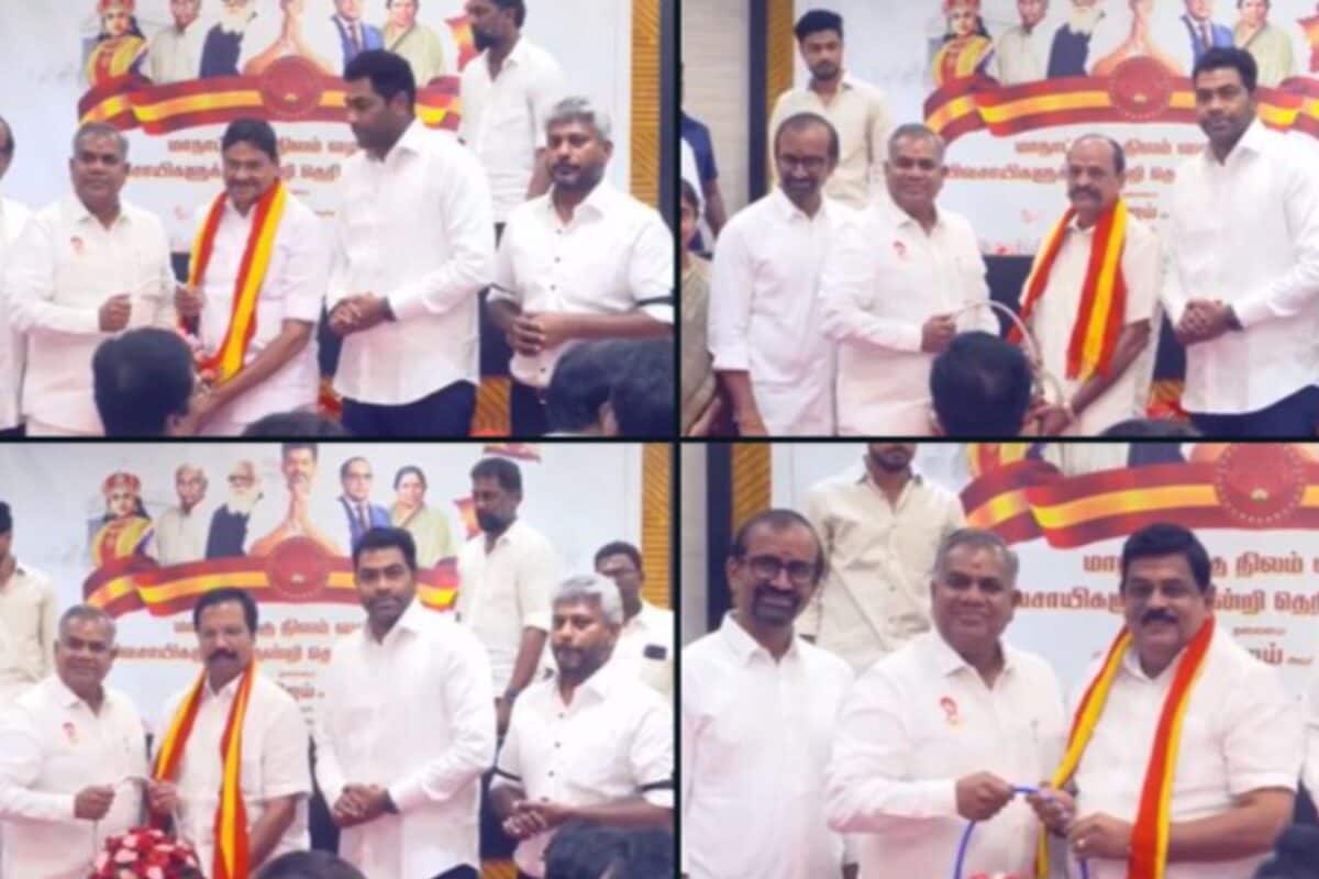 Big Boost For Vijay: 4 Ex-AIADMK Ministers, 6 Former MLAs Join TVK