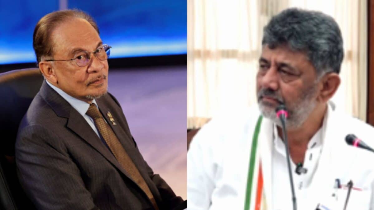 Malaysian PM Congratulates DK Shivakumar On Becoming Karnataka CM, Invites Him To Kuala Lumpur