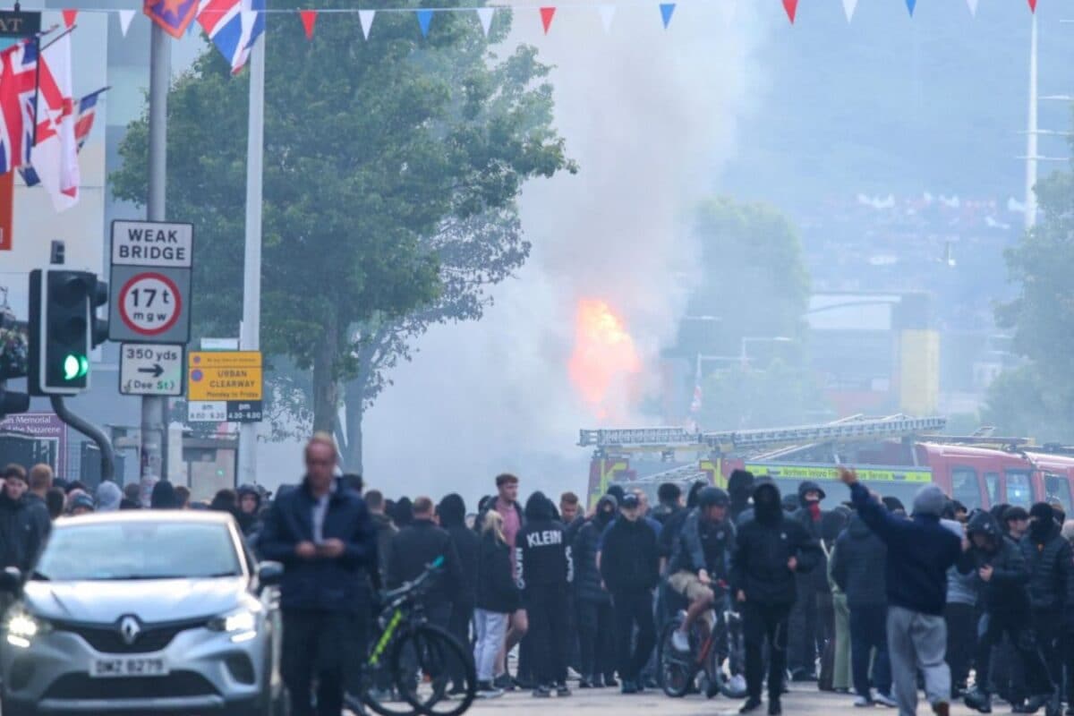 Sudanese National Arrested in Belfast Stabbing Probe; Anti-Immigrant Protests Turn Violent