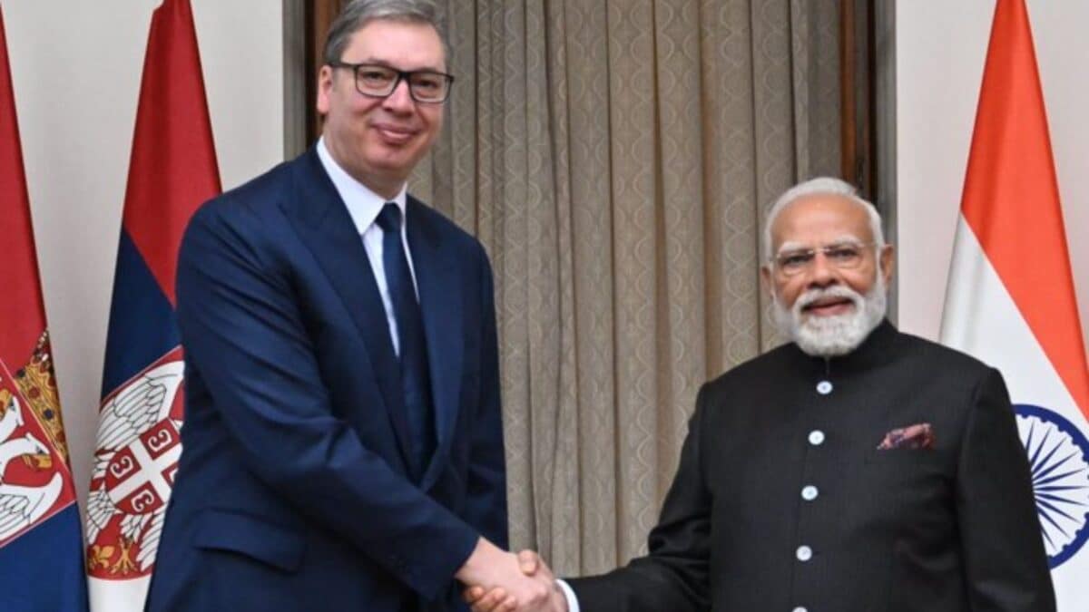 PM Modi Thanks Serbian President For Greetings On Becoming India’s Longest-Serving Elected PM