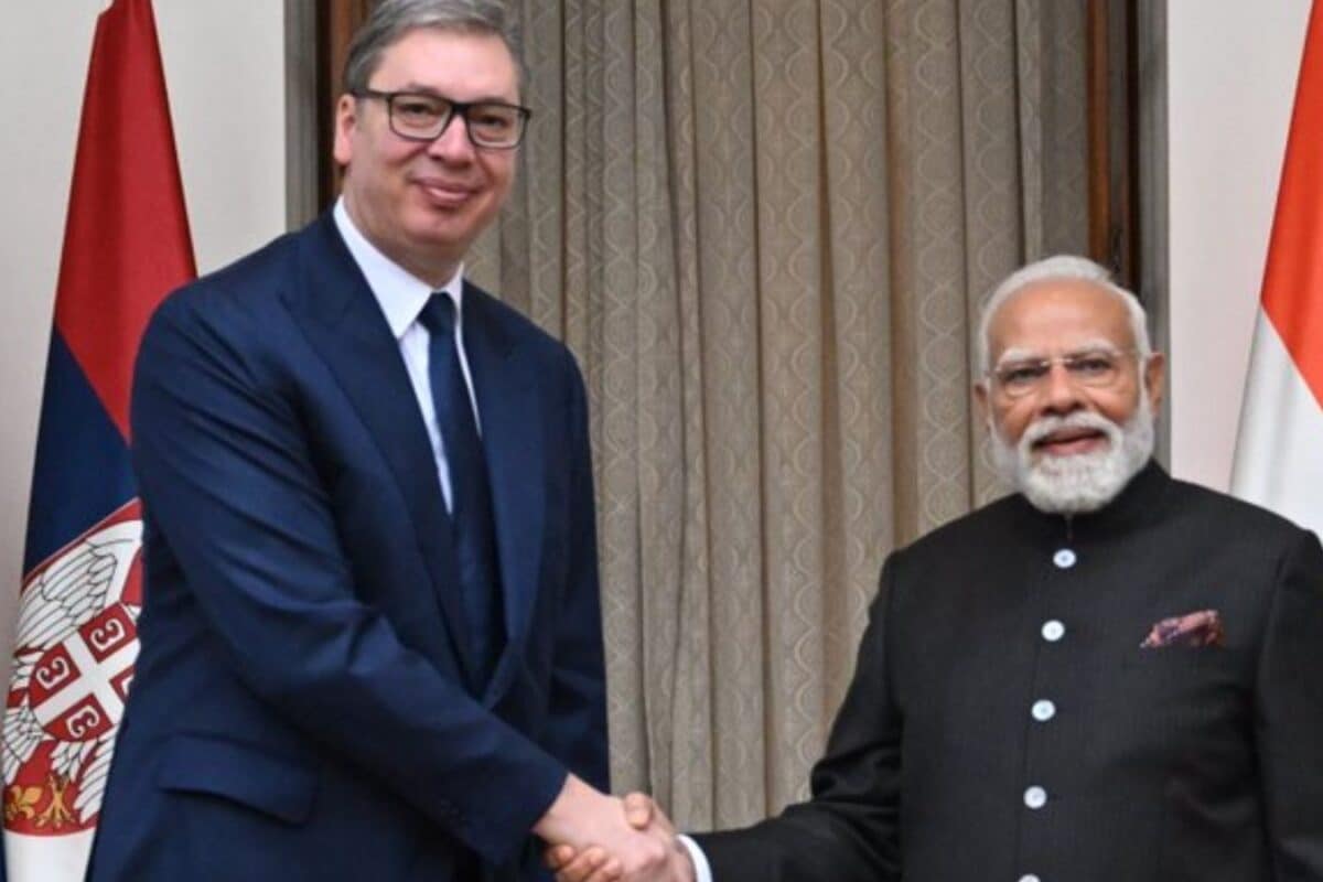 PM Modi Thanks Serbian President For Greetings On Becoming India’s Longest-Serving Elected PM