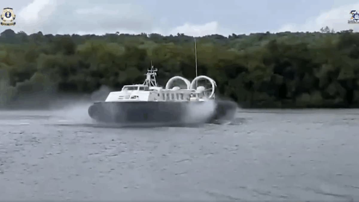 Atmanirbhar Firepower At Sea: Coast Guard Gets First Homegrown Hovercraft | Watch