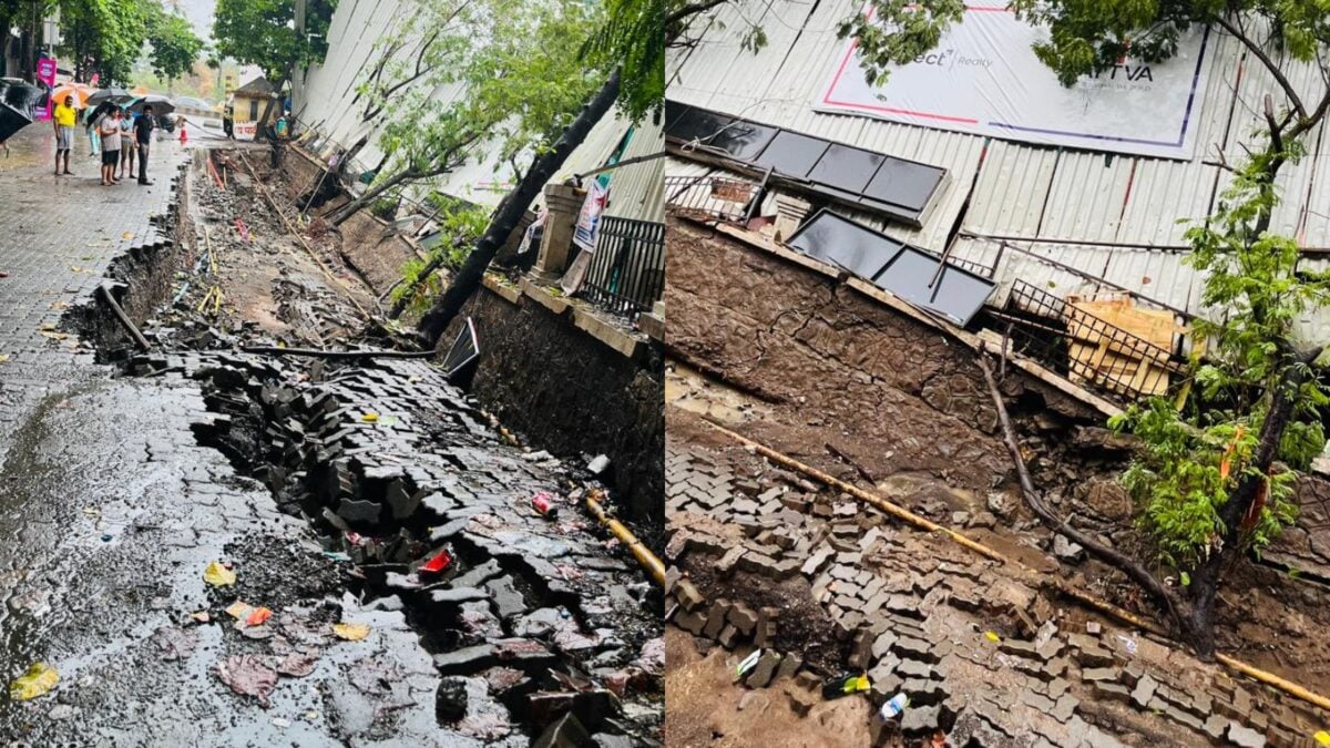 Mumbai Rains: Wall, Adjacent To Residential Building, Collapses In Vikhroli After Heavy Overnight Showers