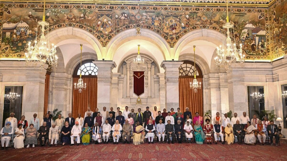 President Murmu Confers Padma Awards To Mammootty, Satish Shah, Rohit Sharma | Full List Of Winners