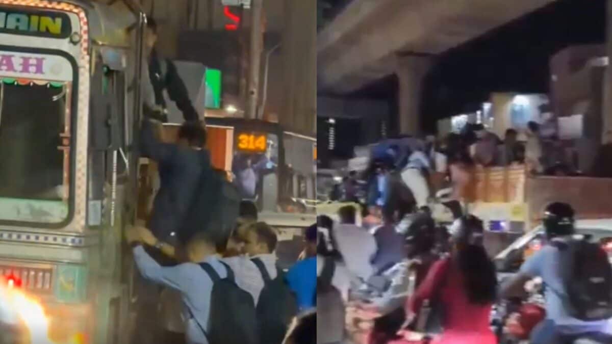 'Third World Governance': BJP Slams Karnataka Govt After Techies Hitch Rides On Lorries Due To Metro Failure