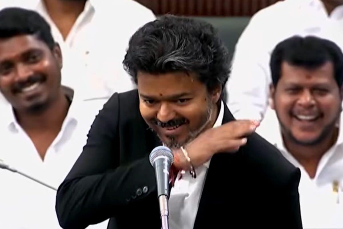'Not A Cinema Set': DMK Slams Tamil Nadu CM Vijay After He Enacts Stalin's Viral Hand Gesture In Assembly