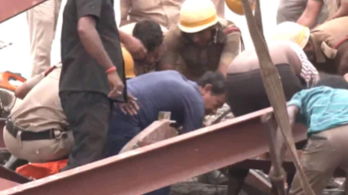 Watch | Moment Of Horror As Warehouse Roof Collapses In Kolkata's Taratala